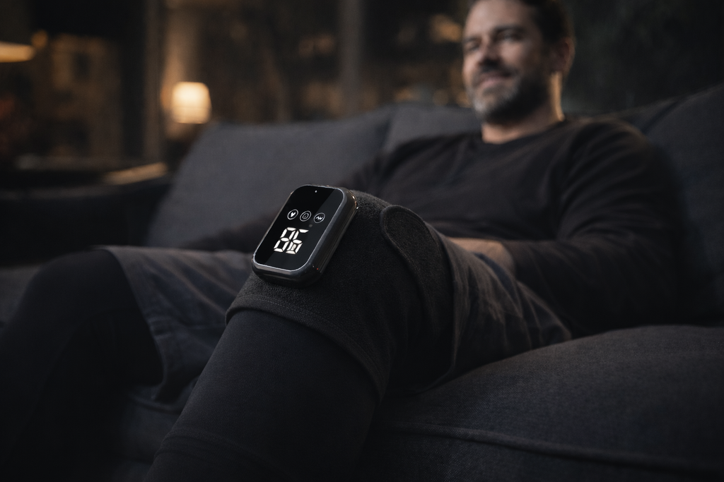 Genouillère Massante Chauffante – Soulagement Naturel et Confort Quotidien